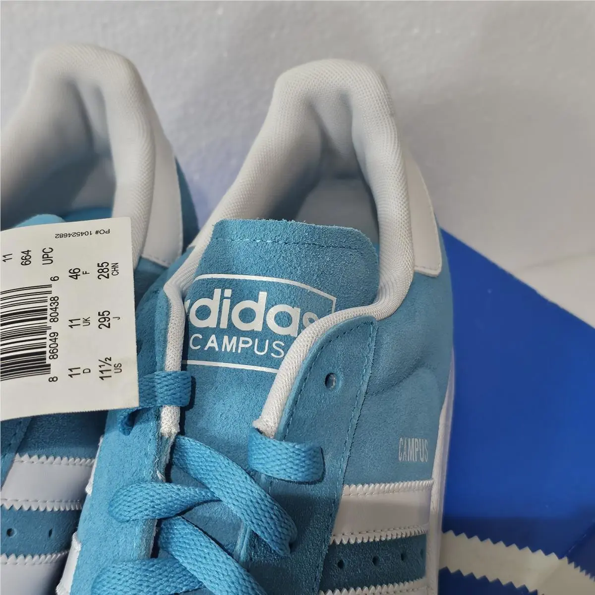 Adidas shoes - adidas Campus 2 - Campus - ID9839 - Blue 3