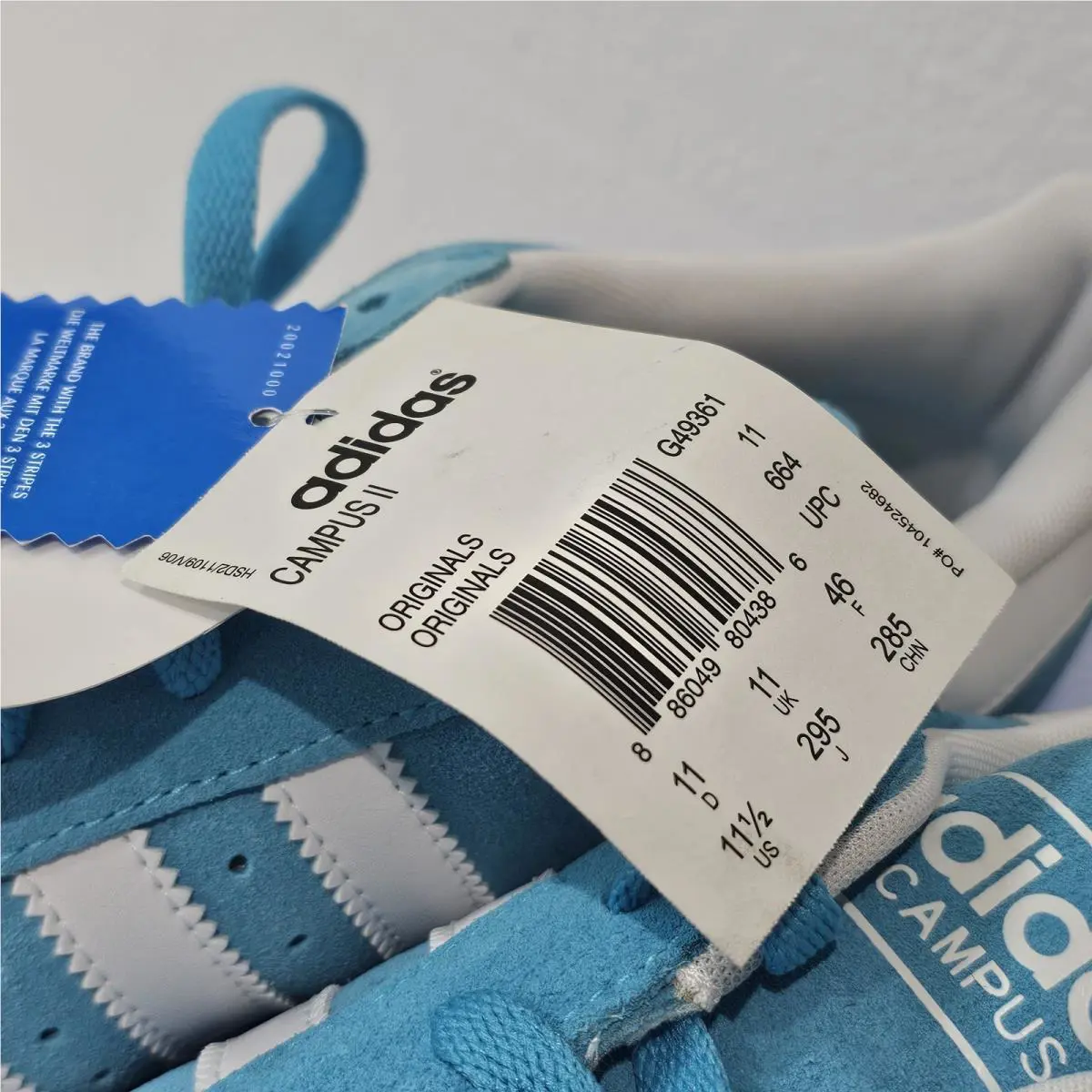 Adidas shoes - adidas Campus 2 - Campus - ID9839 - Blue 4