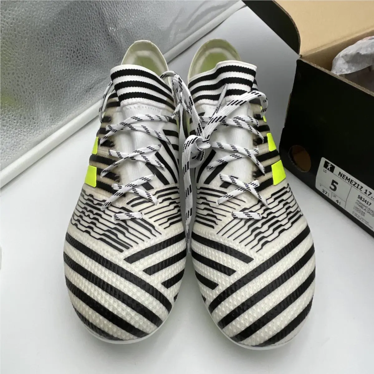 Adidas shoes - Adidas Nemeziz 17.1 FG - Nemeziz - BB6075 - White 14