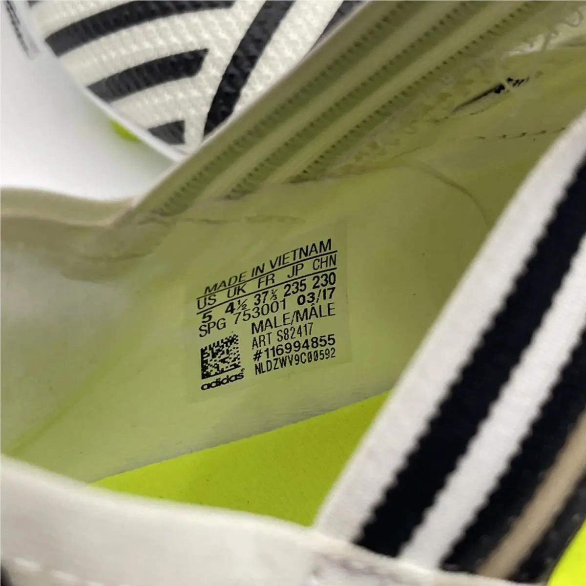 Adidas shoes - Adidas Nemeziz 17.1 FG - Nemeziz - BB6075 - White 17
