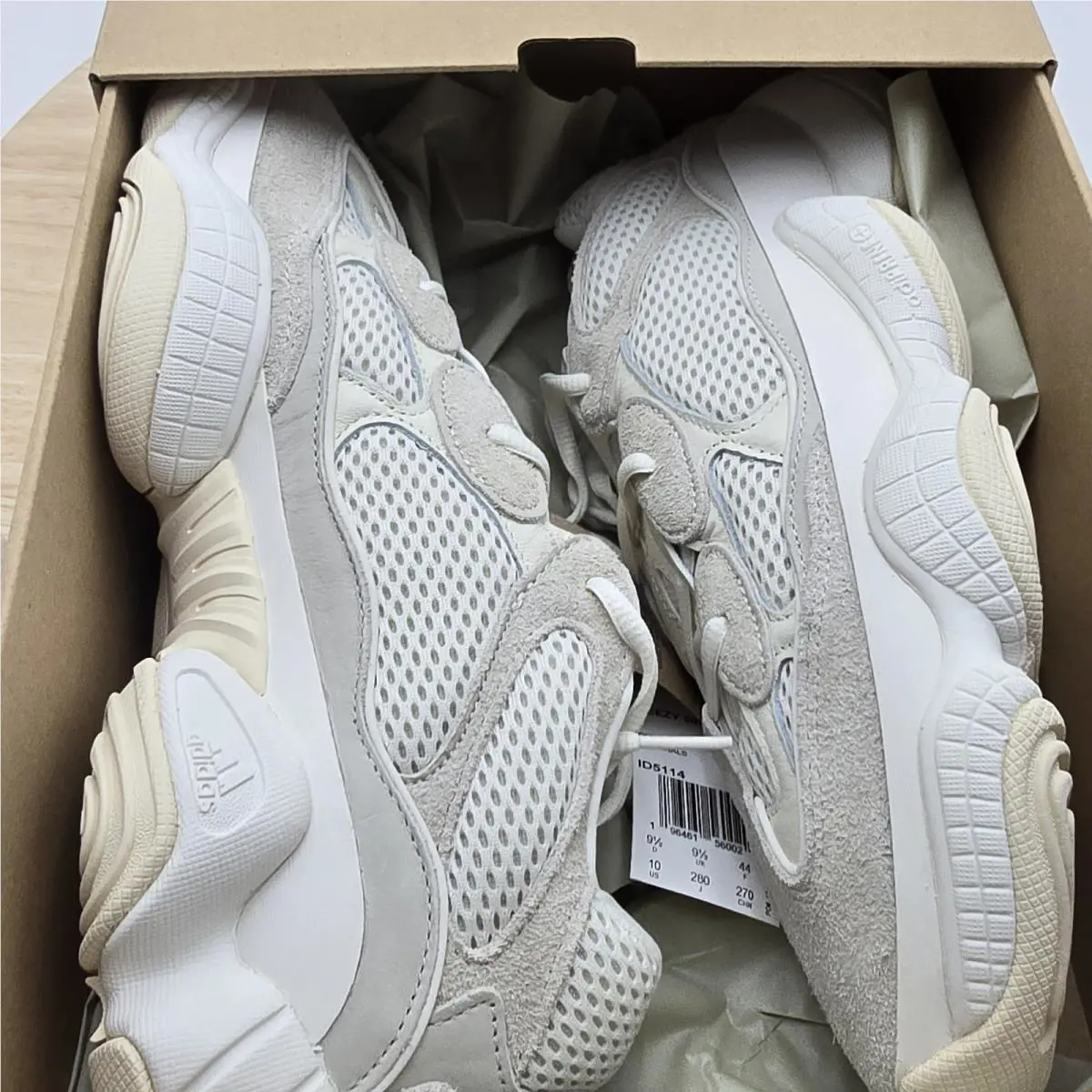 Adidas shoes - adidas Yeezy 500 - Yeezy - ID5114 - White 5