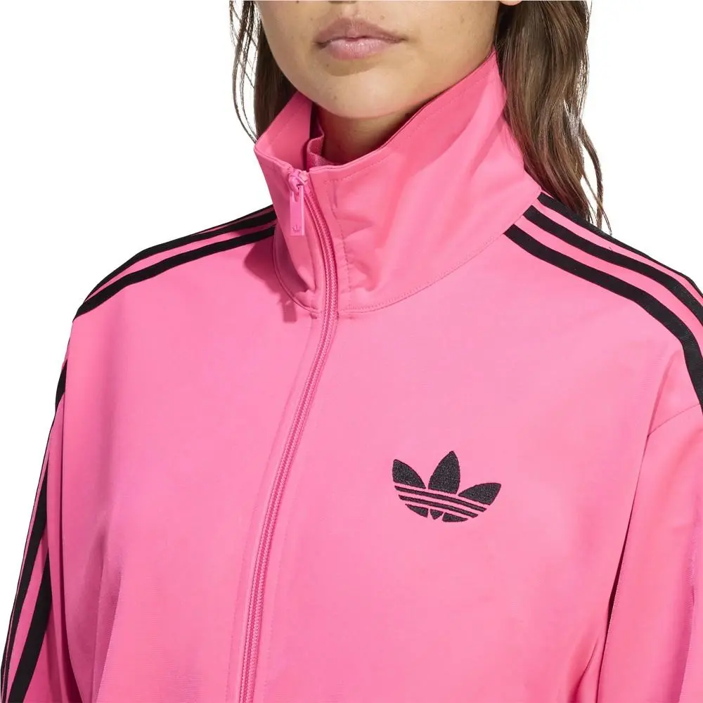 Adidas clothing - adidas Adicolor Classic Firebird Loose Track Top - JX7865 - Pink (UPC: 197625329354) 4