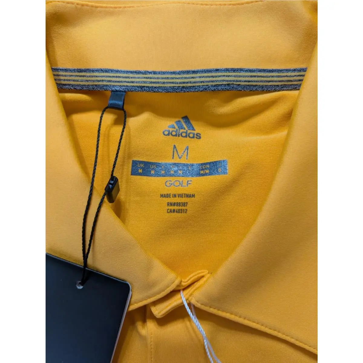 Adidas clothing - adidas Golf Polo - Golf Polo - Orange (UPC: 191027273451) 0