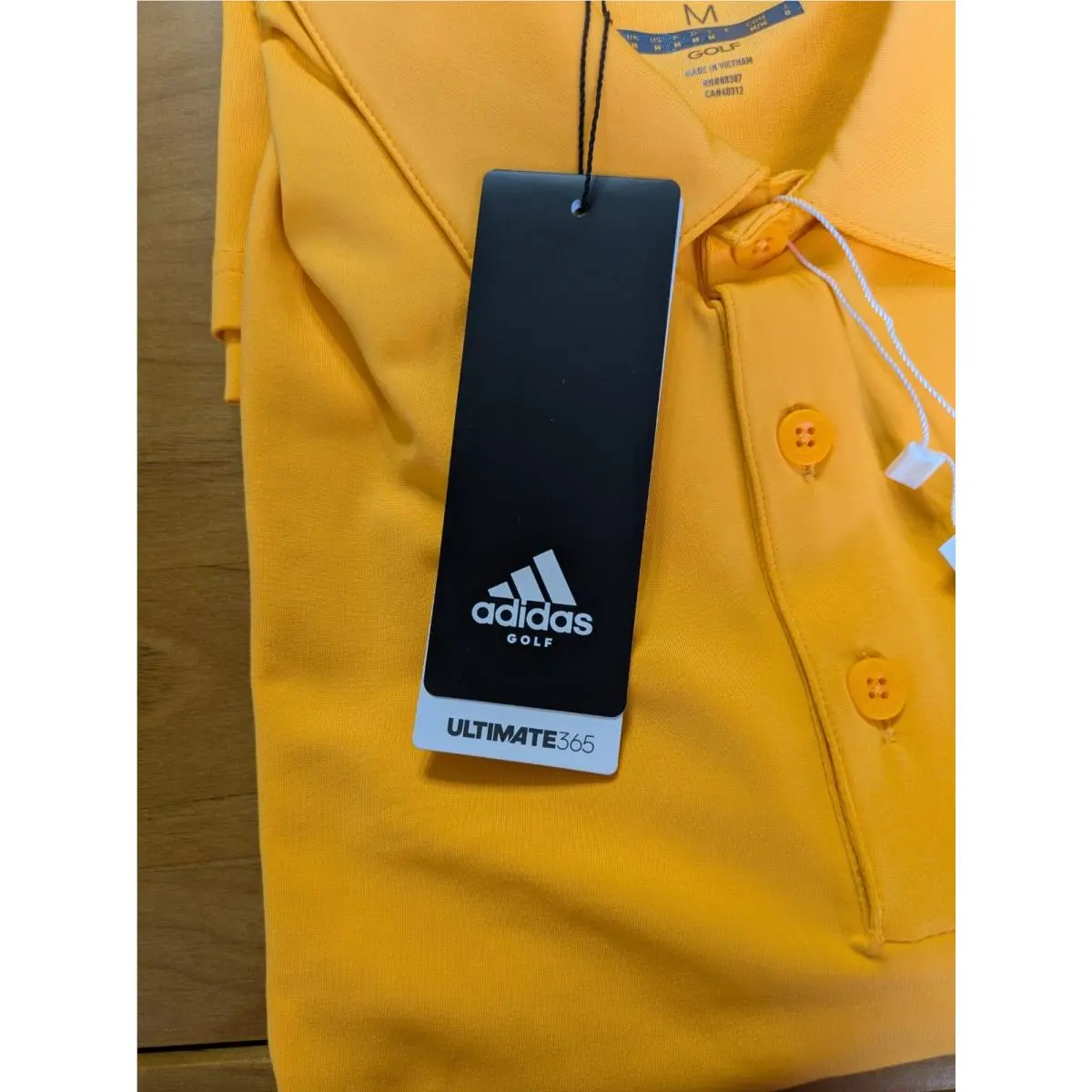 Adidas clothing - adidas Golf Polo - Golf Polo - Orange (UPC: 191027273451) 1