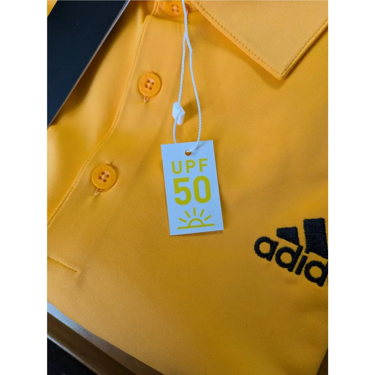 Adidas clothing - adidas Golf Polo - Golf Polo - Orange (UPC: 191027273451) 2