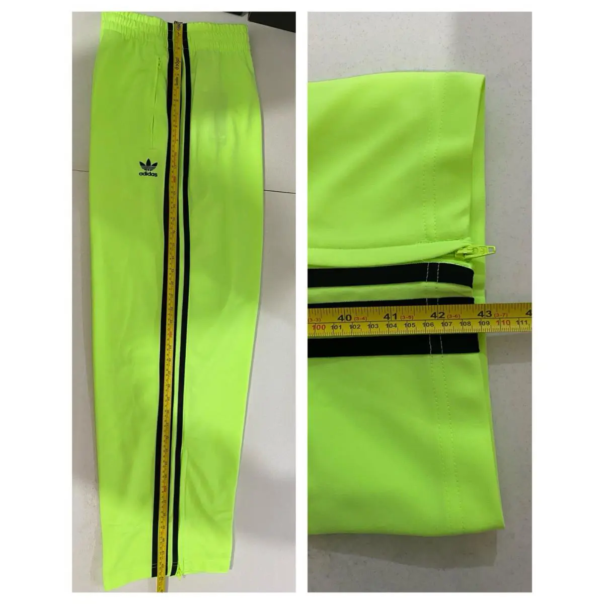 Adidas clothing - Signal Green Black 9