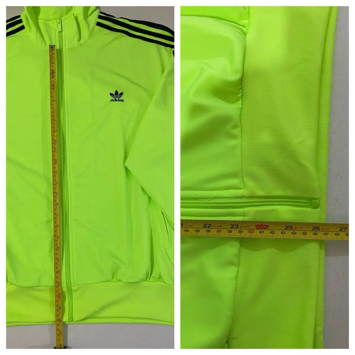 Adidas clothing - Signal Green Black 7