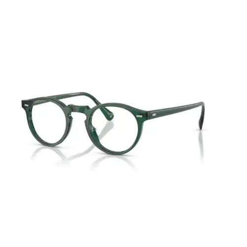 0OV5186 Gregory Peck 1763 Translucent Dark Teal Mens Eyeglasses by Oliver Peoples