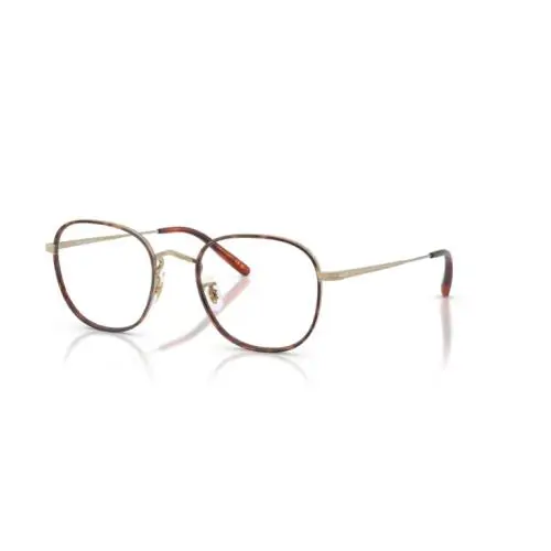 Oliver Peoples 0OV1375T Mehr 5035 Gold/dark Mahogany Men`s Eyeglasses