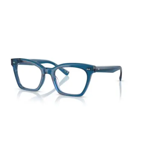Oliver Peoples 0OV5566U Lelia 1793 Tesukon Blue Cat Eye Women Eyeglasses