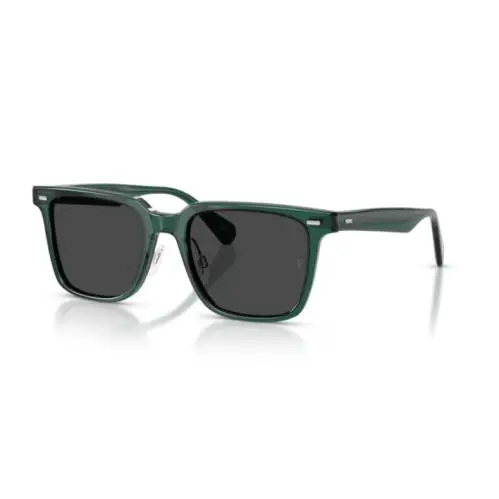 Oliver Peoples 0OV5592S Mr. Federer ii 176387 Dark Teal 52mm Men`s Sunglasses - Frame: Translucent Dark Teal, Lens: Dark slate