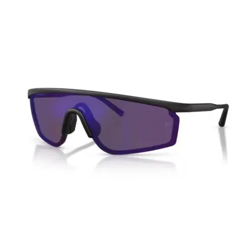 OV5623S 70014V Semi Matte Black/royal Purple Mens Sunglasses by Oliver Peoples