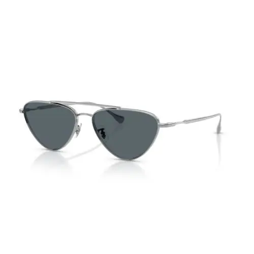 Oliver Peoples 0OV1369ST Edition 1 5036R5 - Silver/ Blue 56mm Women`s Sunglasses - Frame: Silver, Lens: Blue