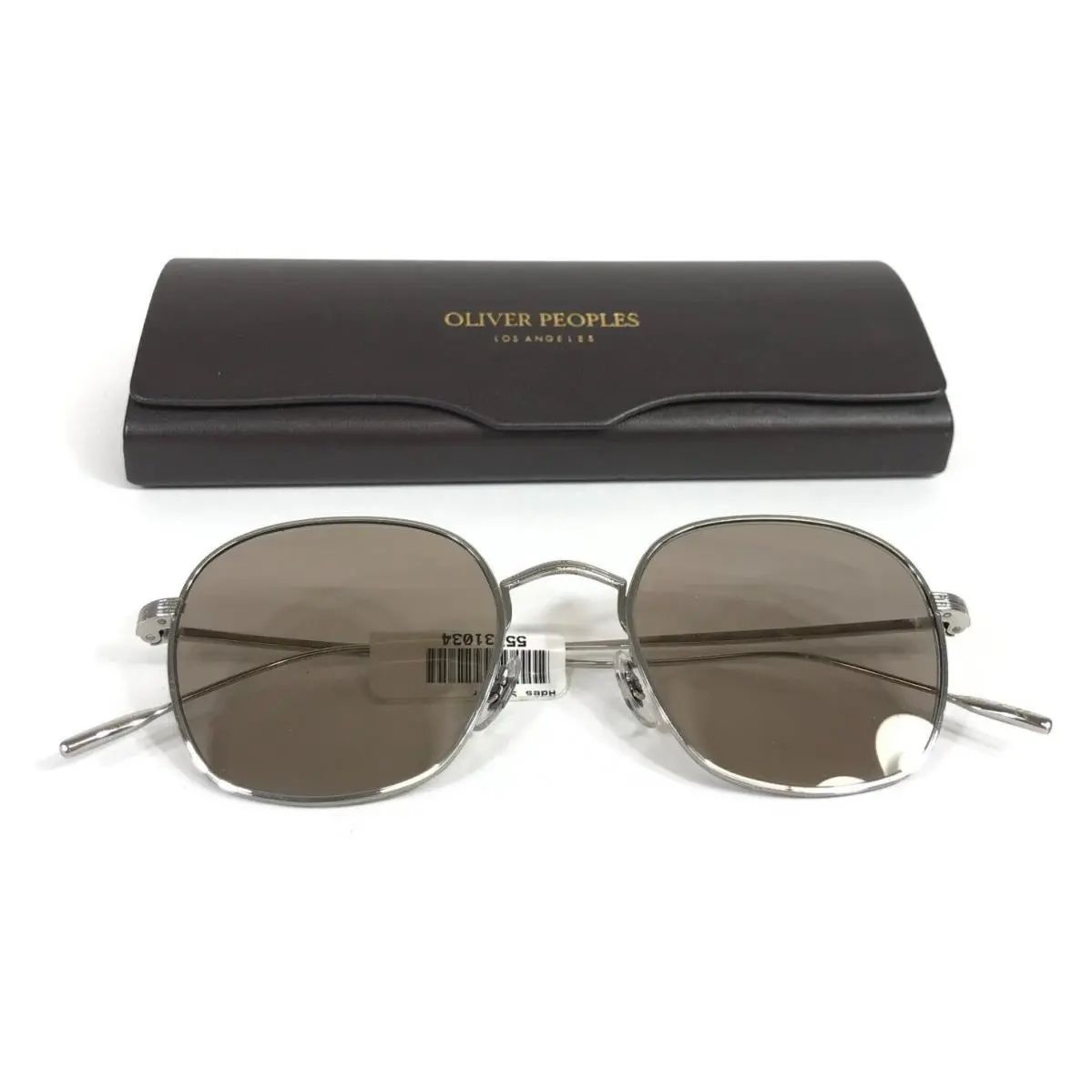 Oliver Peoples Sunglasses OV1307ST 50365D Ades Silver Chrome Taupe Photochromic