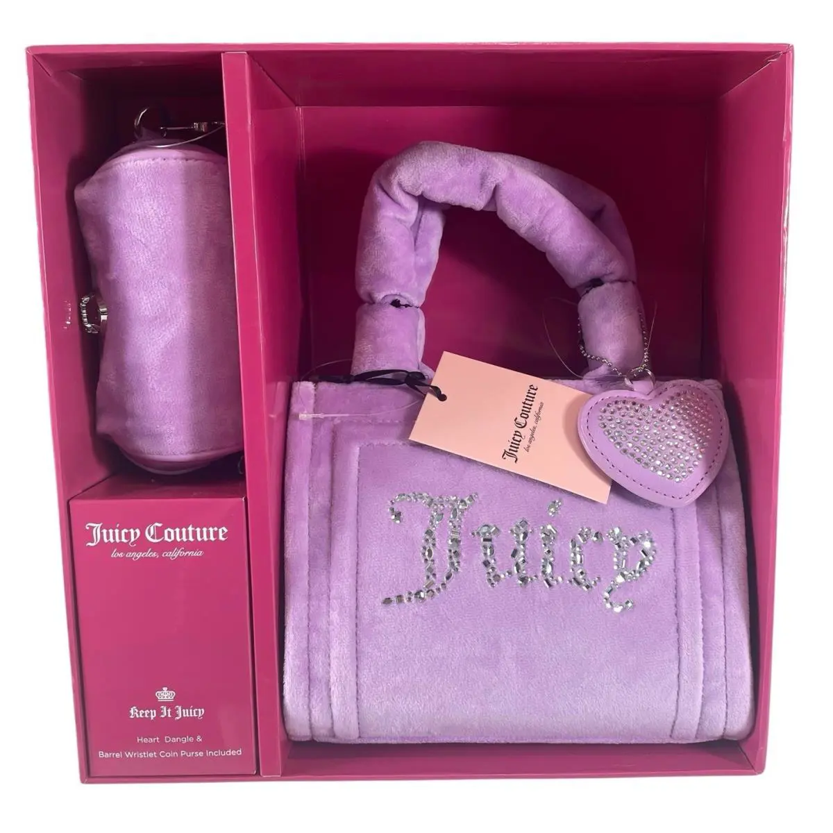 Juicy Couture Exclusive Big Spender 3 Pc Boxed Gift Set in Violet Tulle