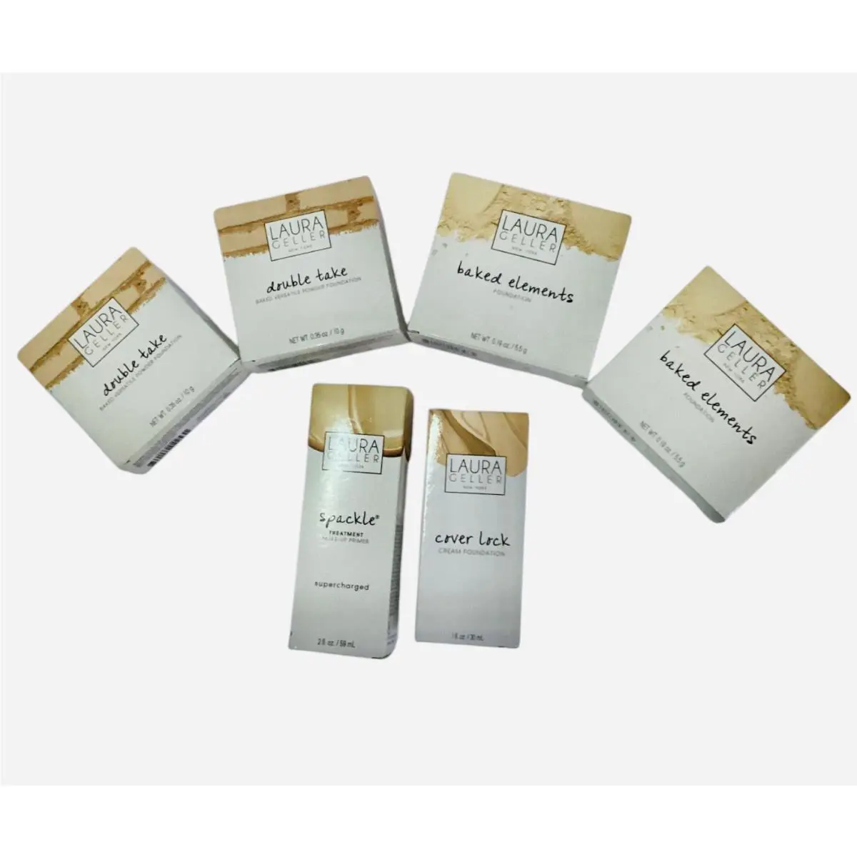 Lot Of 6 Laura Geller Products Foundation Primer Make-up