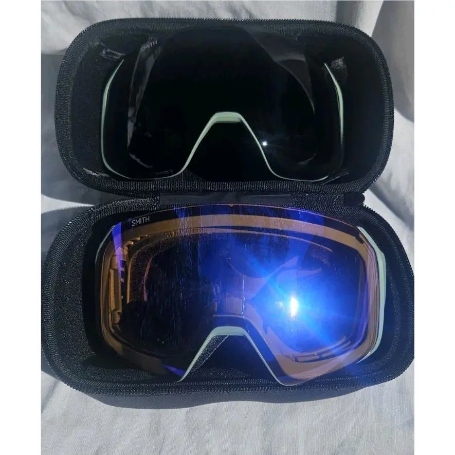 In Case Smith 4D Mag S Goggles Chromapop Sun Black+ Changeable Bonus Lens