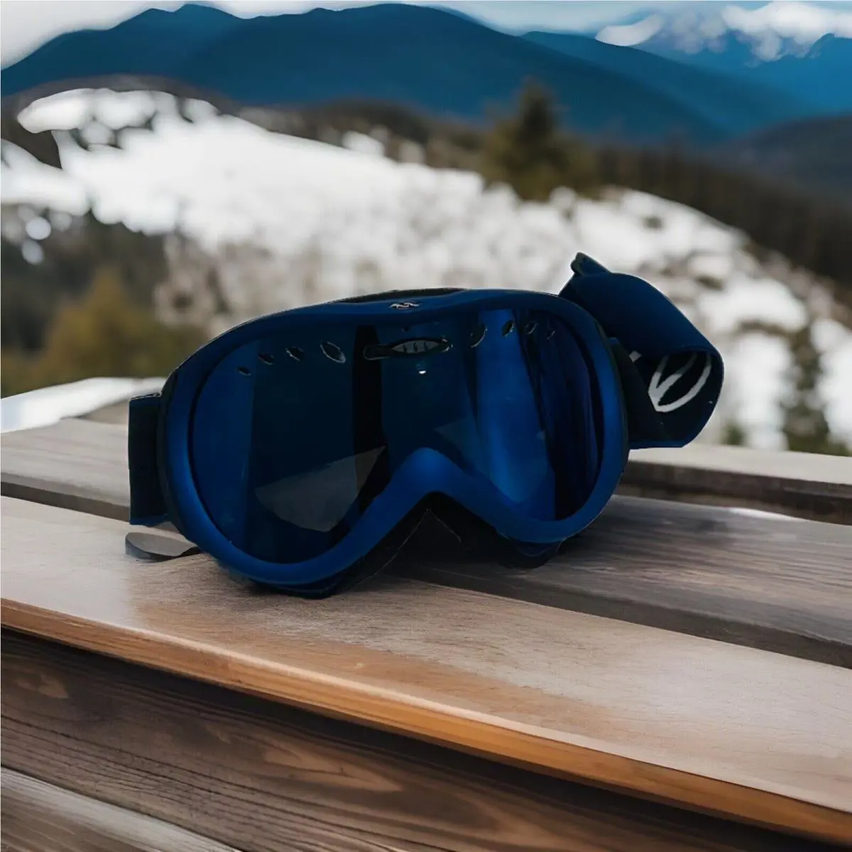 Smith Vertigo Titanium Ski Goggles No Box or Bag Just Goggles