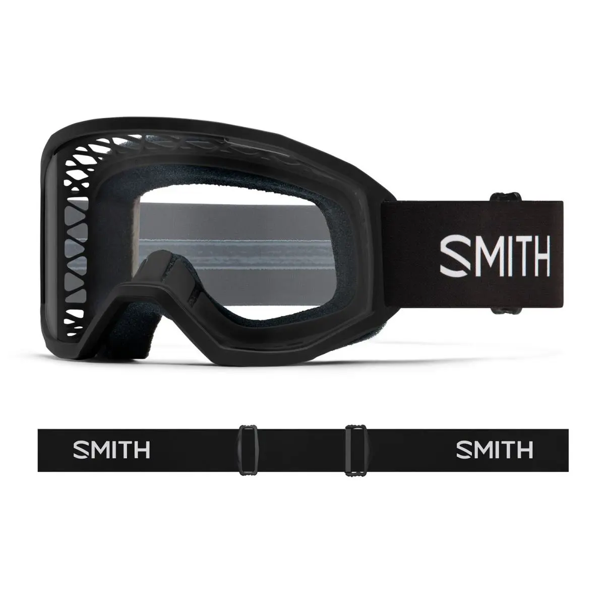 Smith Loam Mtb / Bike Goggles Black Frame Clear Lens