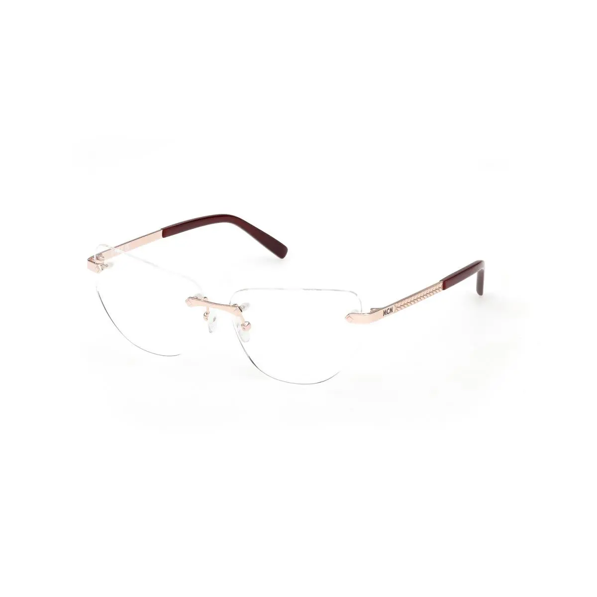 Mcm Worldwide MW 5031-H Shiny Pale Gold / 032 Size 58 Eyeglasses