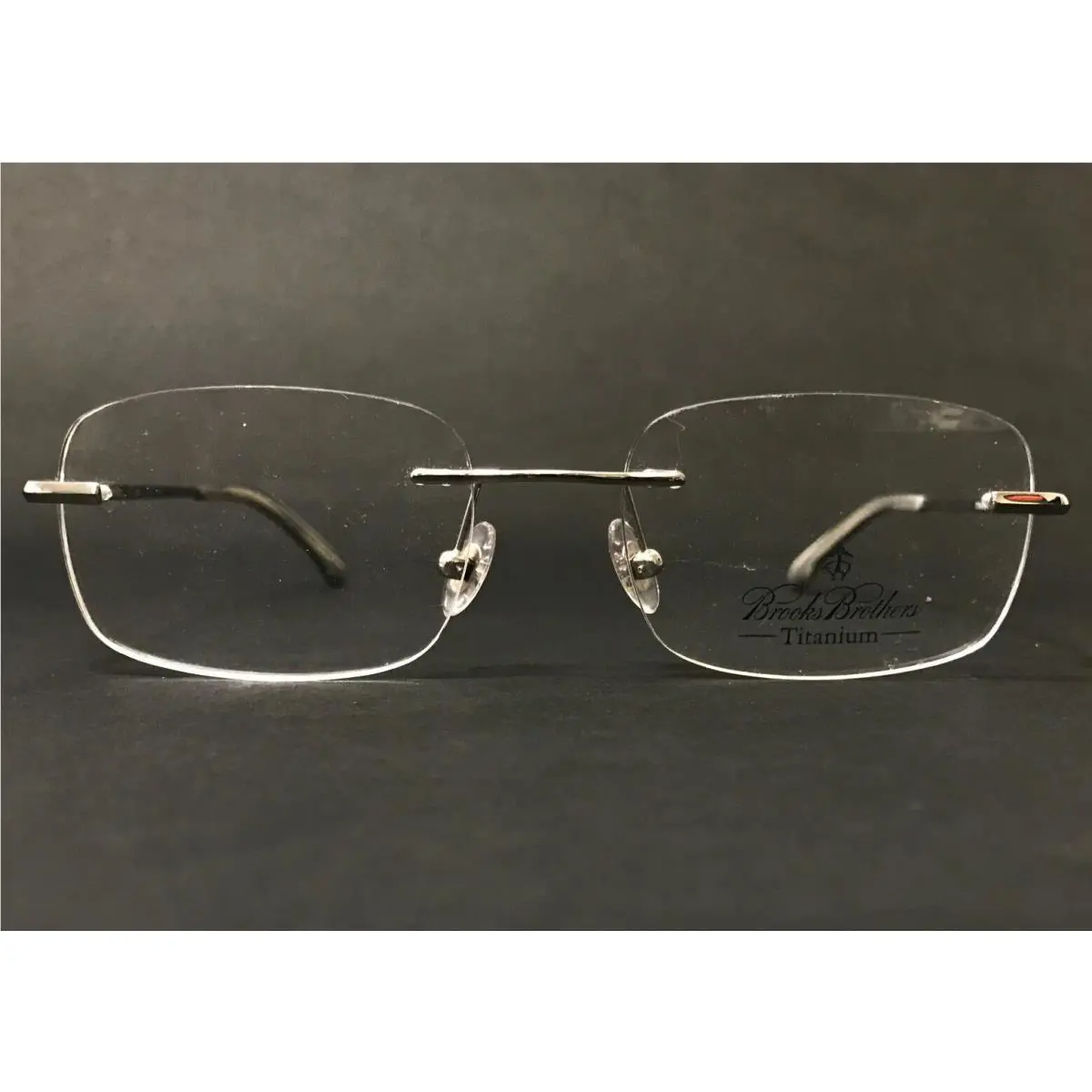 Brooks Brothers Eyeglasses Frames BB495T 1558T Silver Square 52-18-140