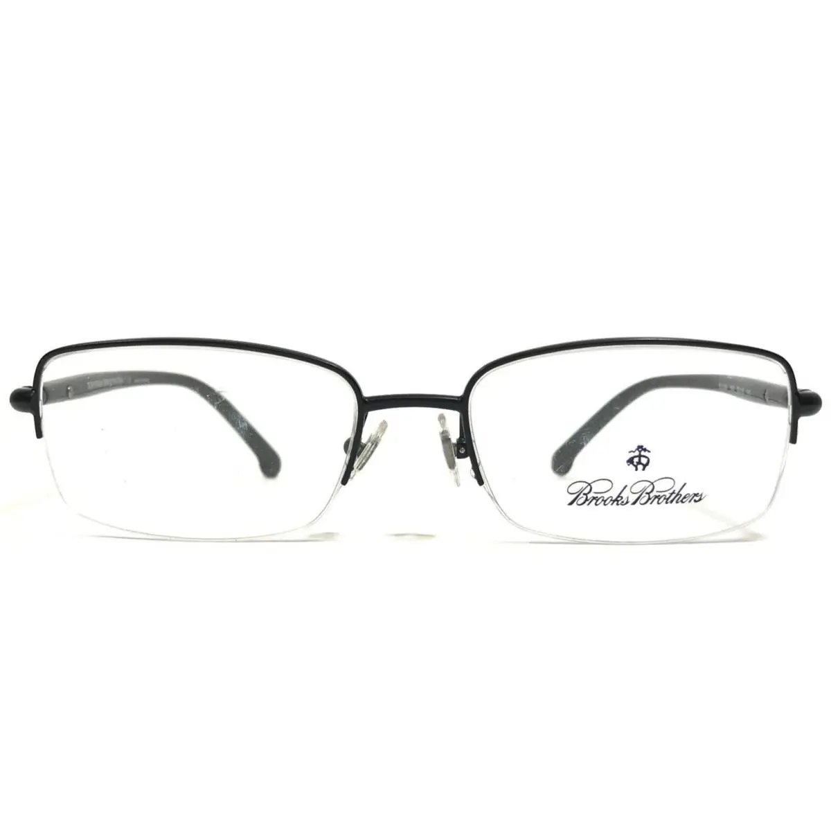 Eyeglasses Frames BB499 1500 Black Rectangular 53-18-140 by Brooks Brothers