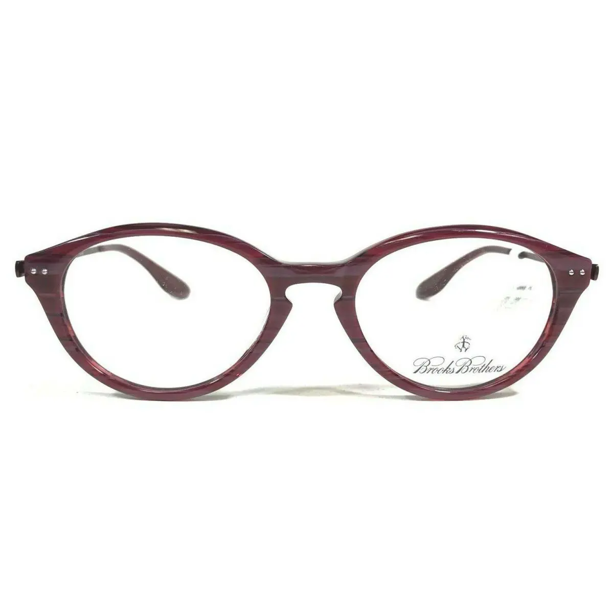 Brooks Brothers Eyeglasses Frames BB701 5283 Purple Horn Cat Eye 51-19-140