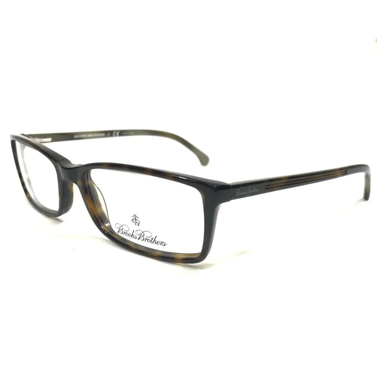 Brooks Brothers Eyeglasses Frames BB2009 6005 Brown Tortoise Rectangle 54-17-145