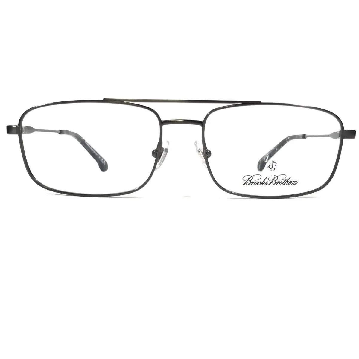 Eyeglasses Frames BB1033 1630 Grey Square Full Rim 55-16-145 V35 by Brooks Brothers