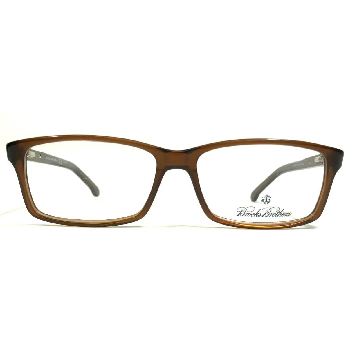 Eyeglasses Frames BB730 6034 Brown Rectangular 55-15-140 by Brooks Brothers