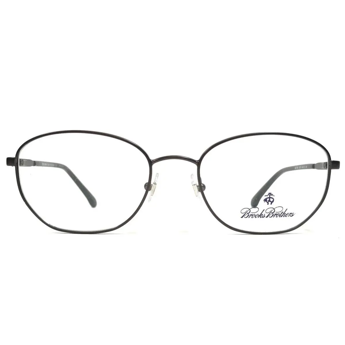 Eyeglasses Frames BB1038 1221 Black Gray Hexagon 54-19-140 by Brooks Brothers