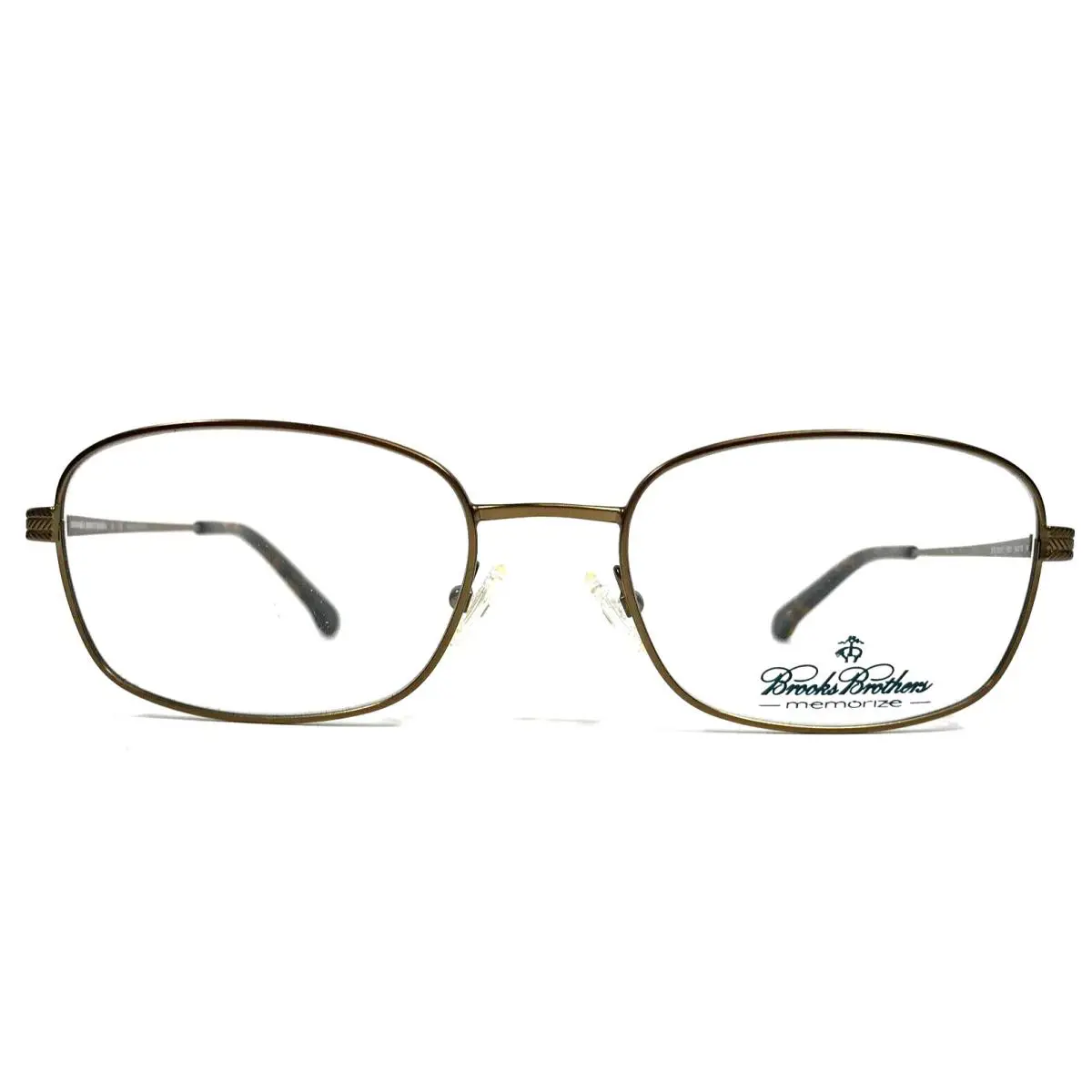 Eyeglasses Frames BB3010 1001 Gold Bronze Wire Rim 54-19-140 by Brooks Brothers