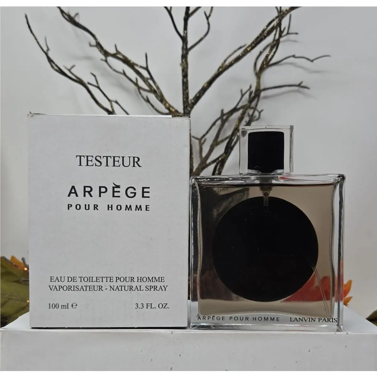 Arpege Pour Homme Lanvin 3.3oz Eau de Toilette Oriental Woody Tester