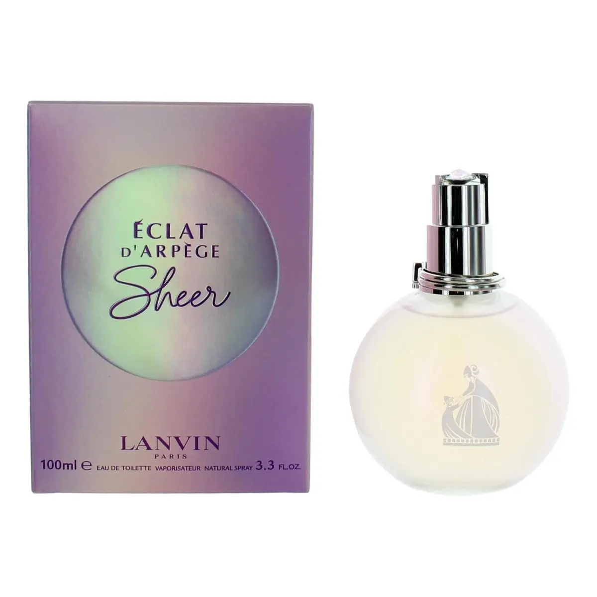Elat D`arpege Sheer by Lanvin 3.3 oz Edt Spray For Women