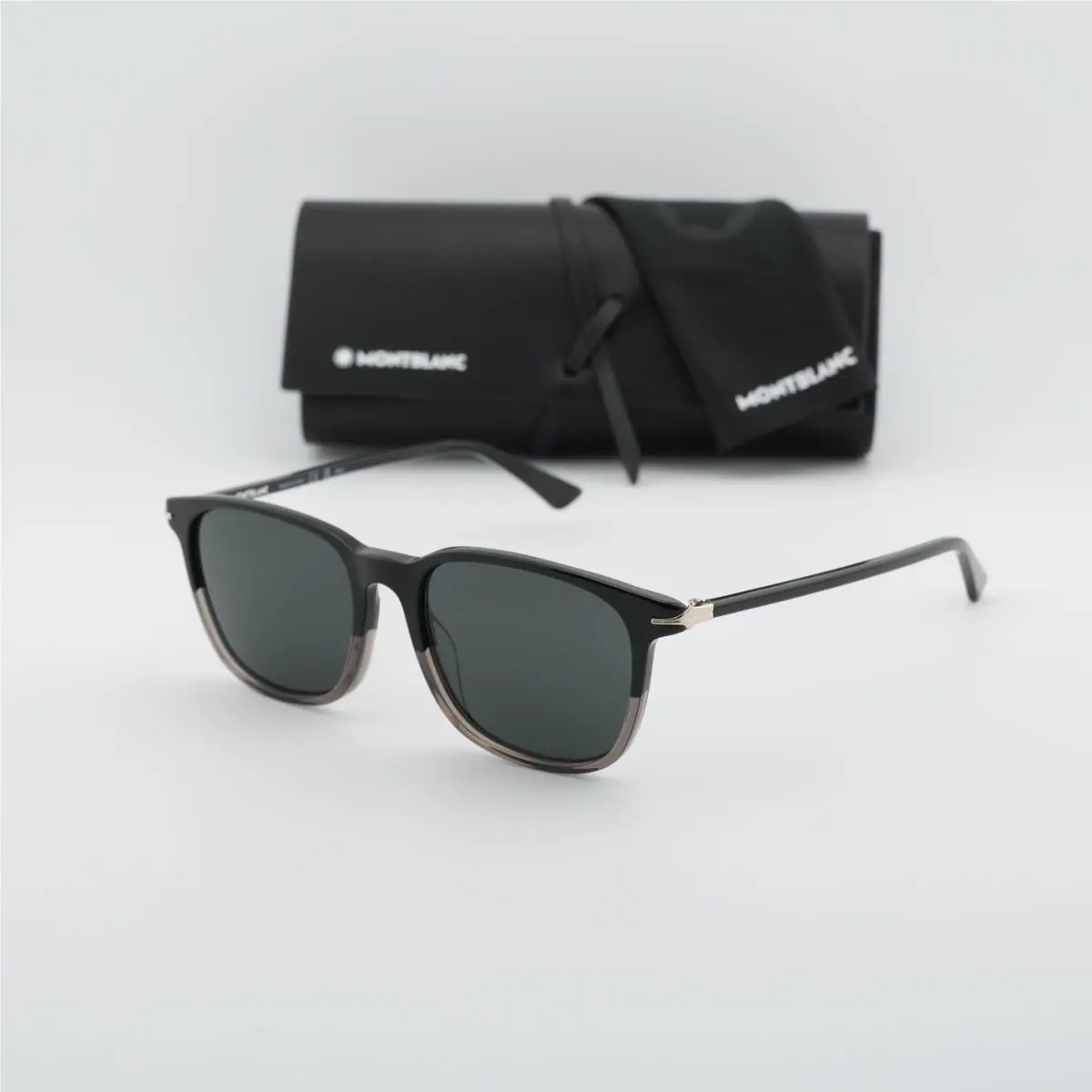 Montblanc MB0338S 003 Black/grey 52-18-145 Sunglasses