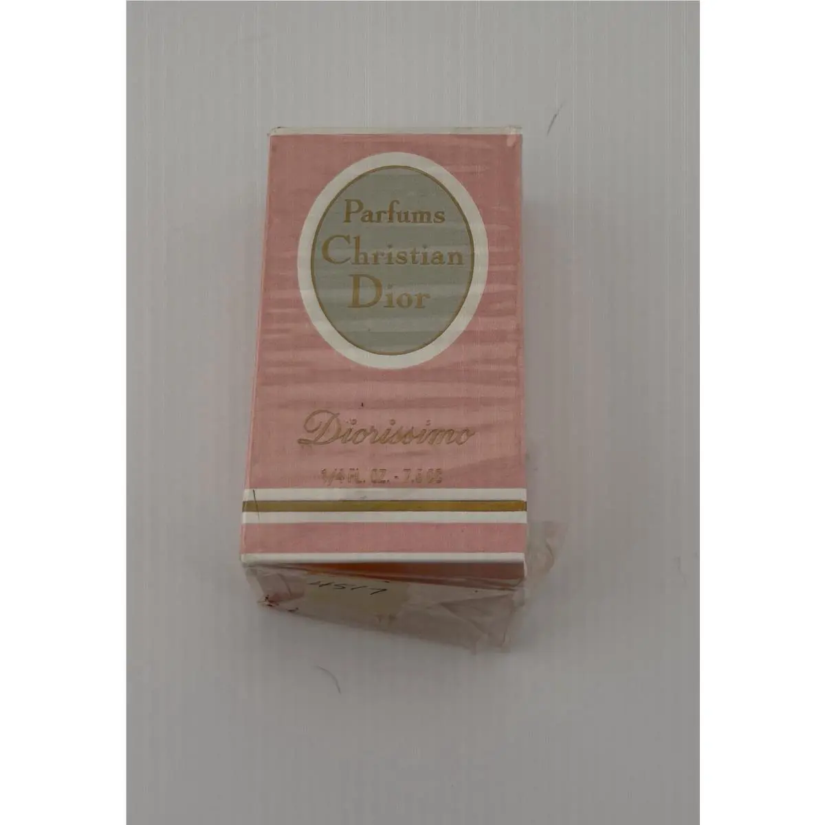 Vtg 80s Diorissimo by Christian Dior Splash Pure Parfum 1/4 oz 7.5 ml
