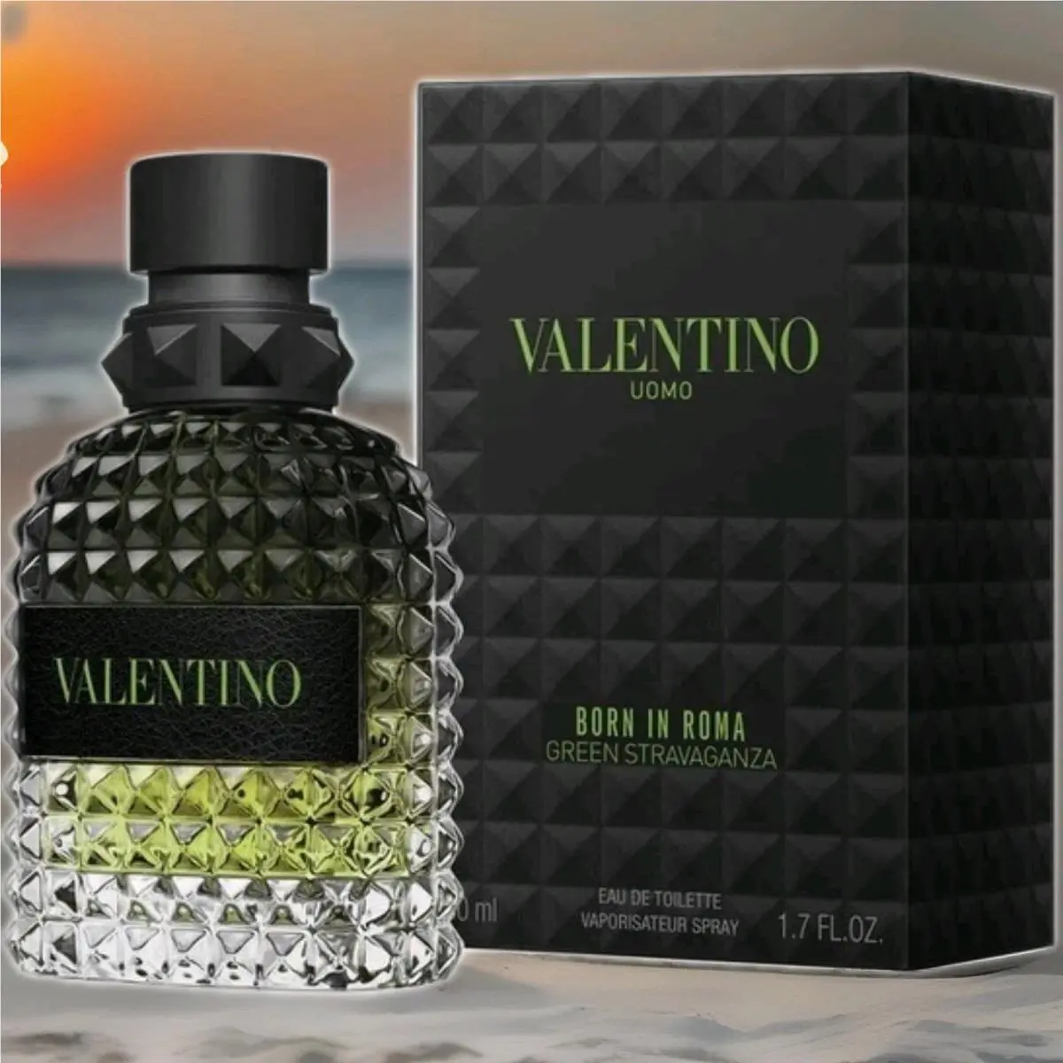 Valentino Uomo Born In Roma Green Stravaganza Edt.men 1.7 fl oz/50ml