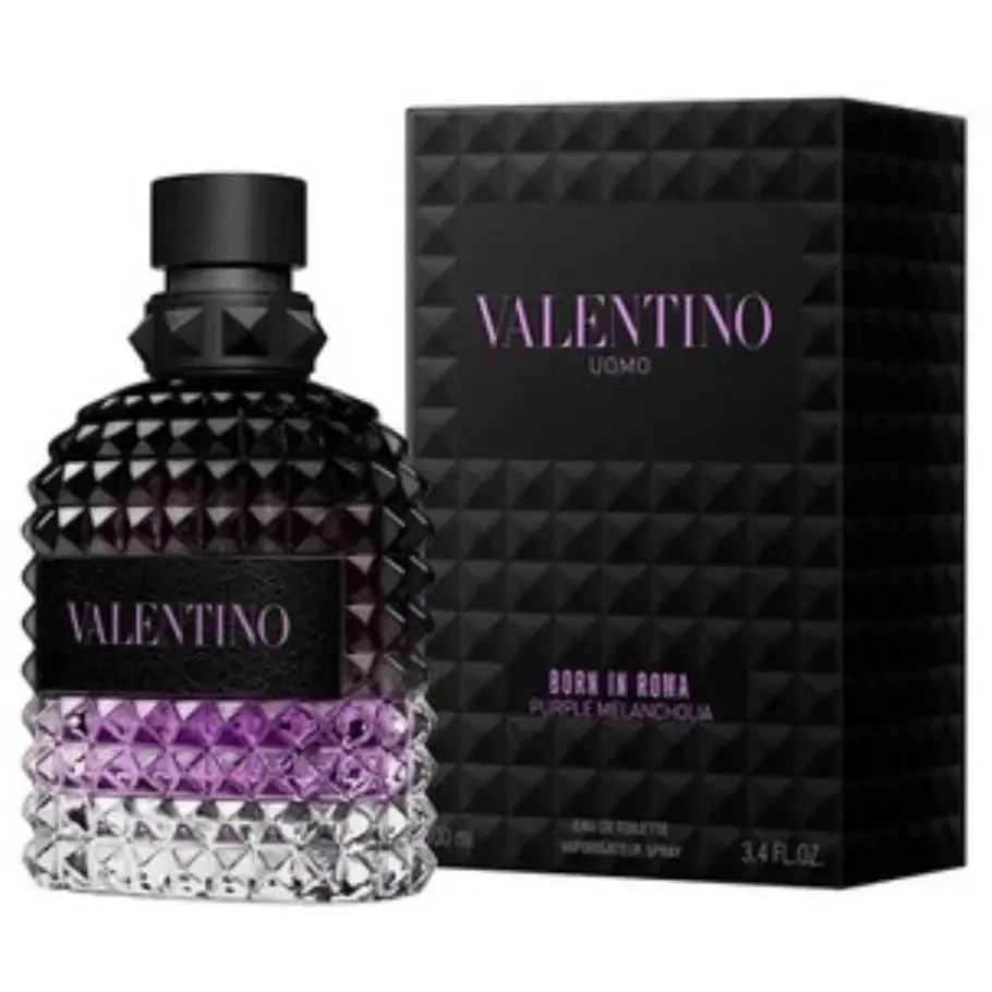 2026 Valentino Uomo Born in Roma Purple Melancholia Edt 3.4 oz / 100 ml For Men