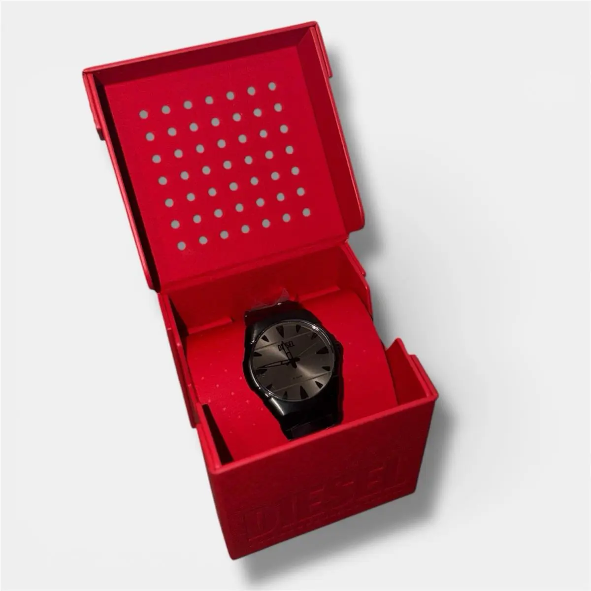 Diesel DZ2213 D-sruptor Quartz Analog Black Black
