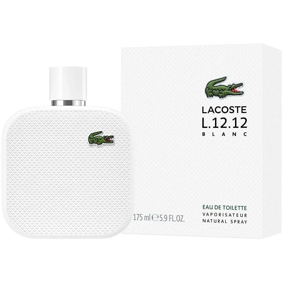 Lacoste L.12.12 Blanc For Men 5.9 oz / 175 mL Eau De Toilette Spray