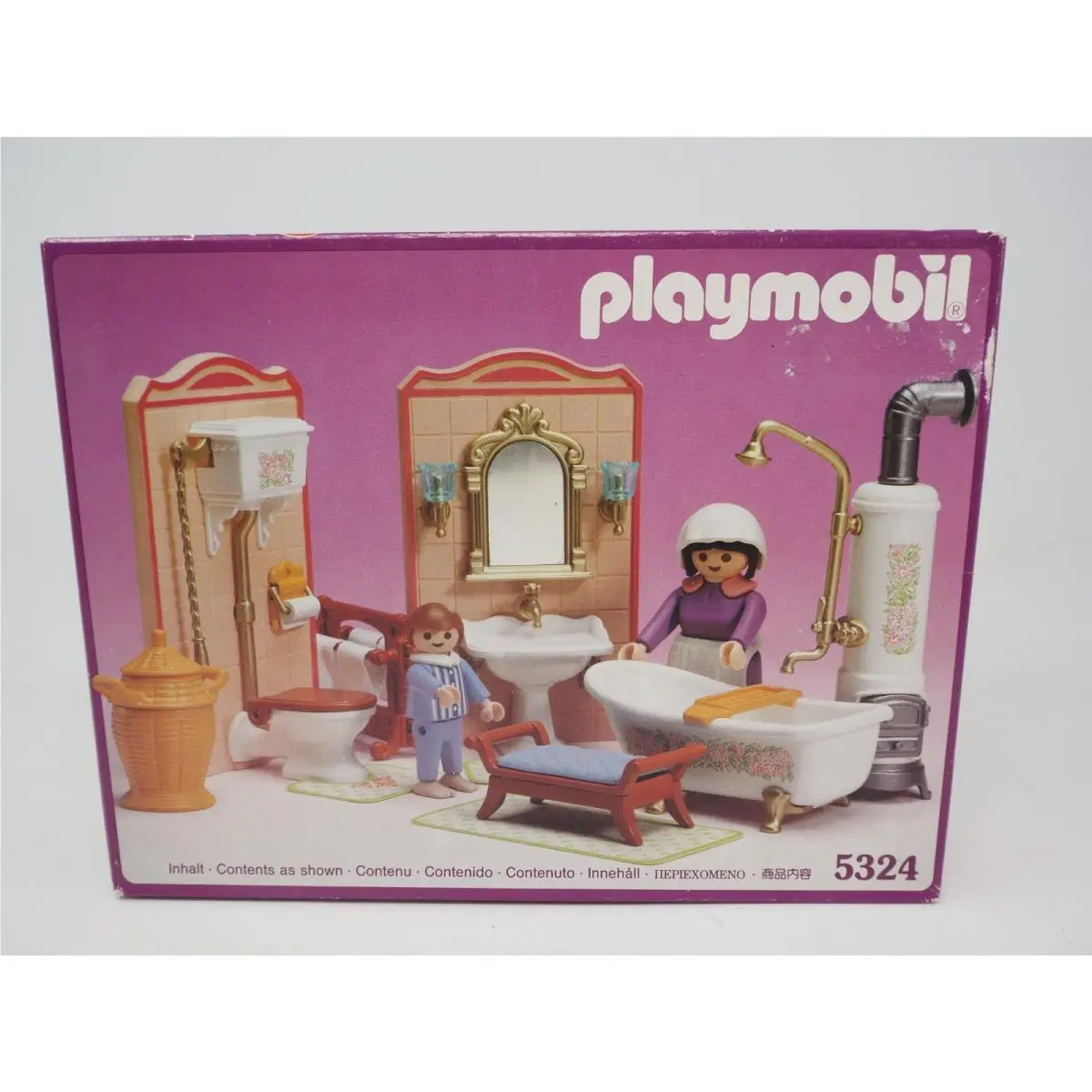 Playmobil 5324 Victorian Mansion Bathroom Set Misb Nos