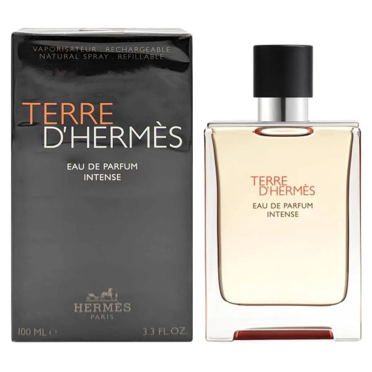 Terre D`hermes by Hermes For Men 3.3 oz Eau de Parfum Intense Spray