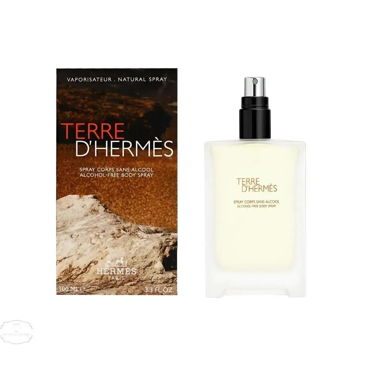 Terre D`hermes by Hermes Body Spray Alcohol Free 3.3 oz For Men