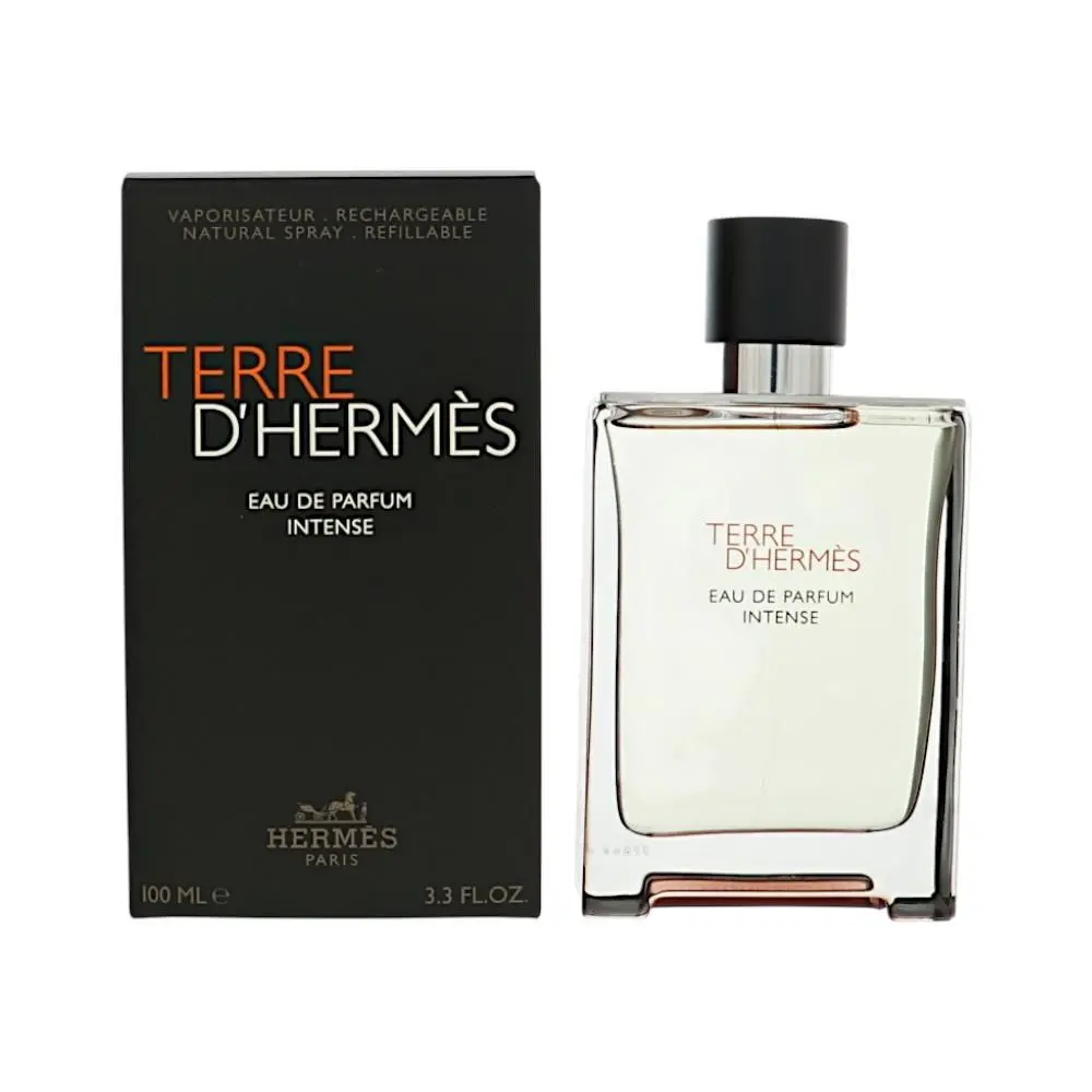 Terre D`  Intense  Box For Men 3.3 Oz Eau De Parfum Spray by Hermes