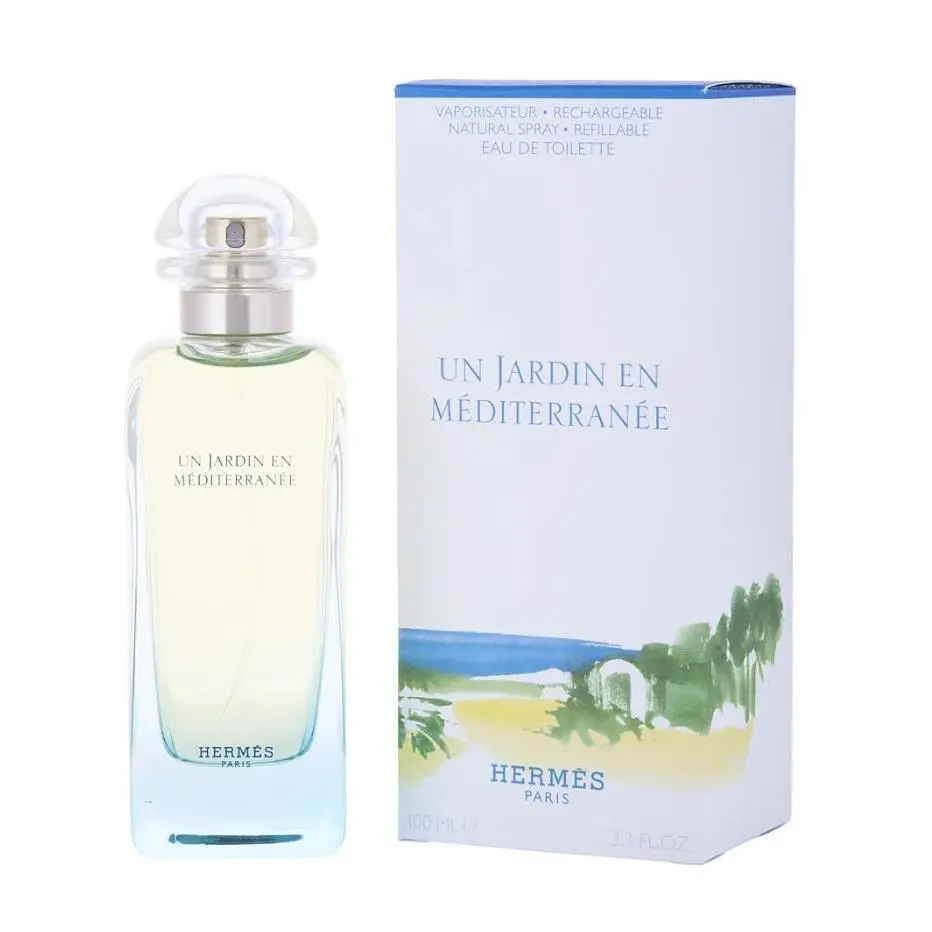 Hermes Un Jardin En Mediterranee 3.3 oz Edt Spray Unisex Refillable 100 ml