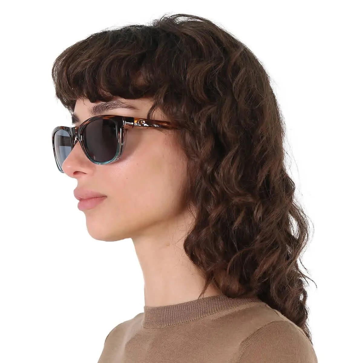 Costa Del Mar Aleta Grey Polarized Polycarbonate Ladies Sunglasses 6S9108 910802
