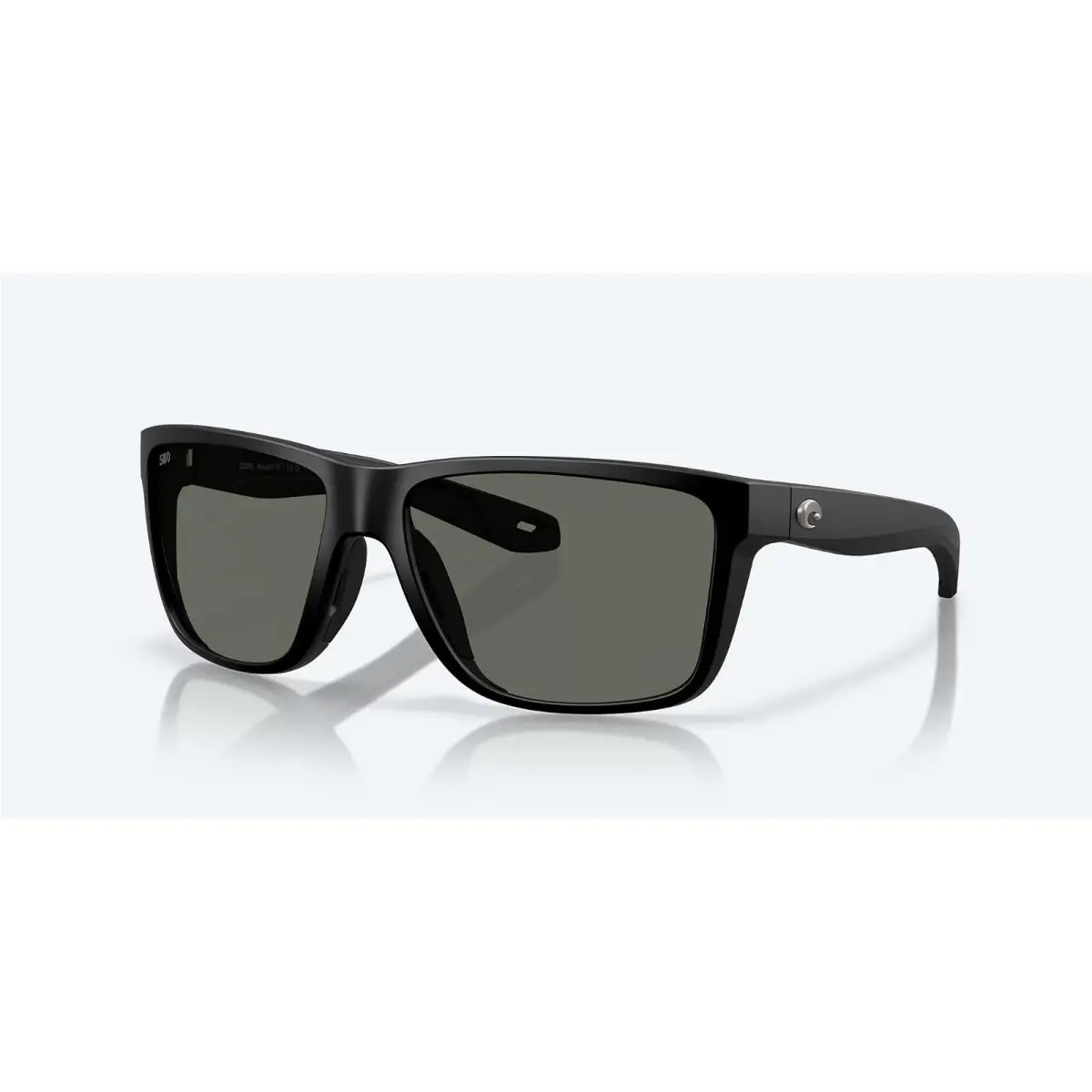 Sunglasses Broadbill II Matte Black / Gray Polarized Glass 580G by Costa Del Mar