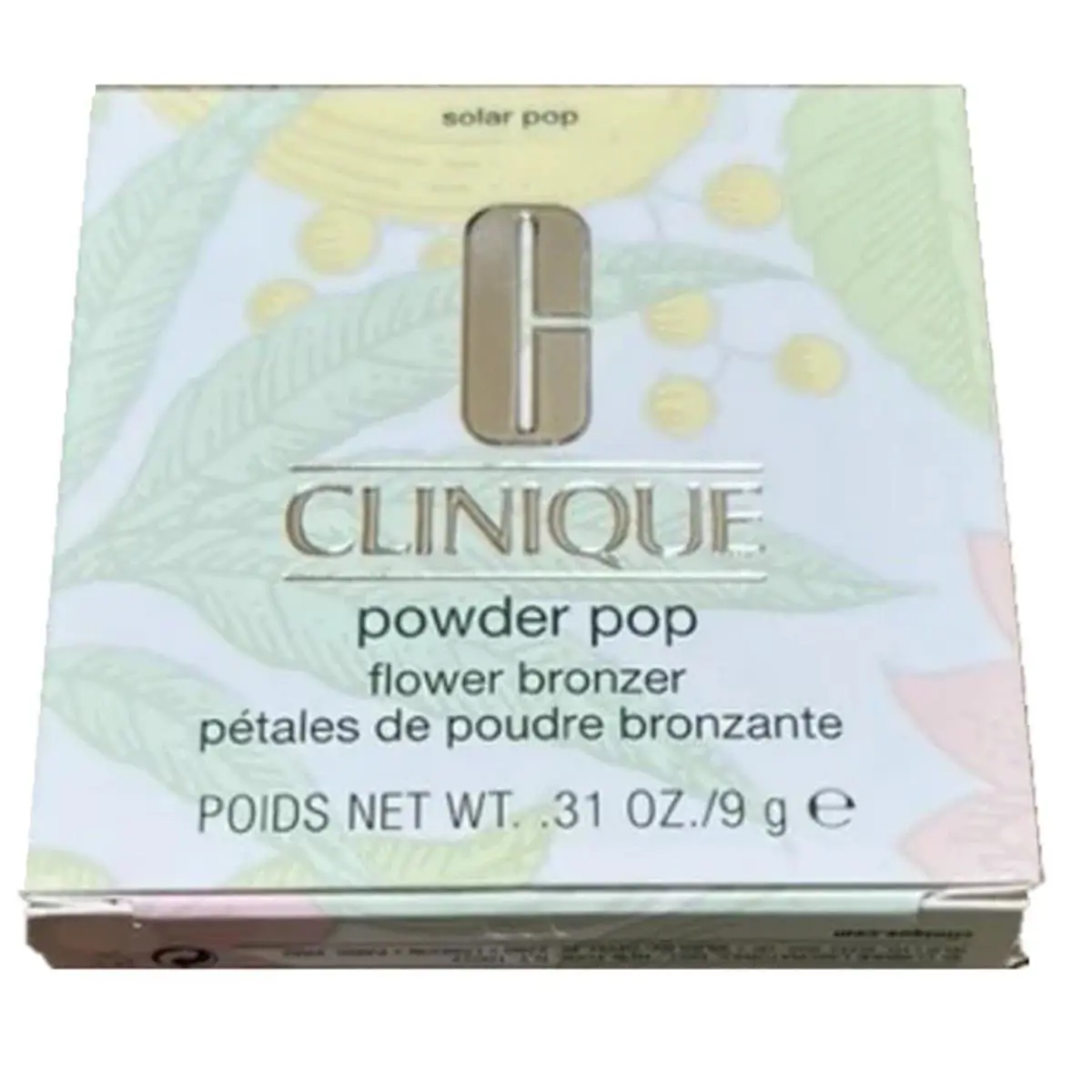Clinique Powder Pop Flower Bronzer Highlighter Solar Pop 0.31 Oz. / 9 g