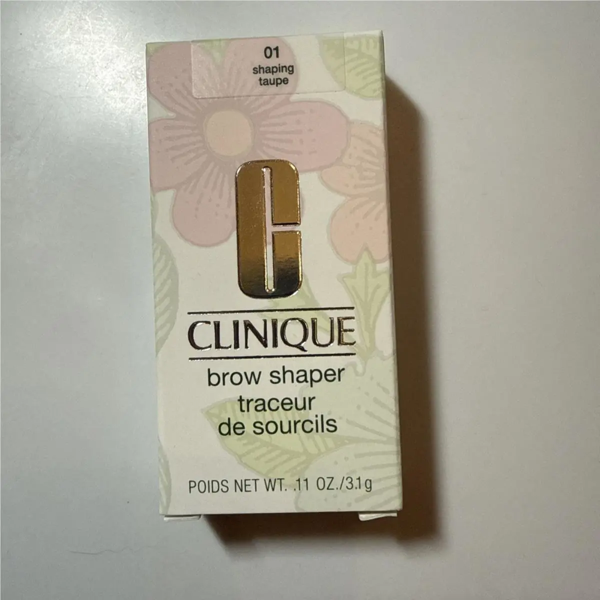 Clinique Brow Shaper 01 Shaping Taupe