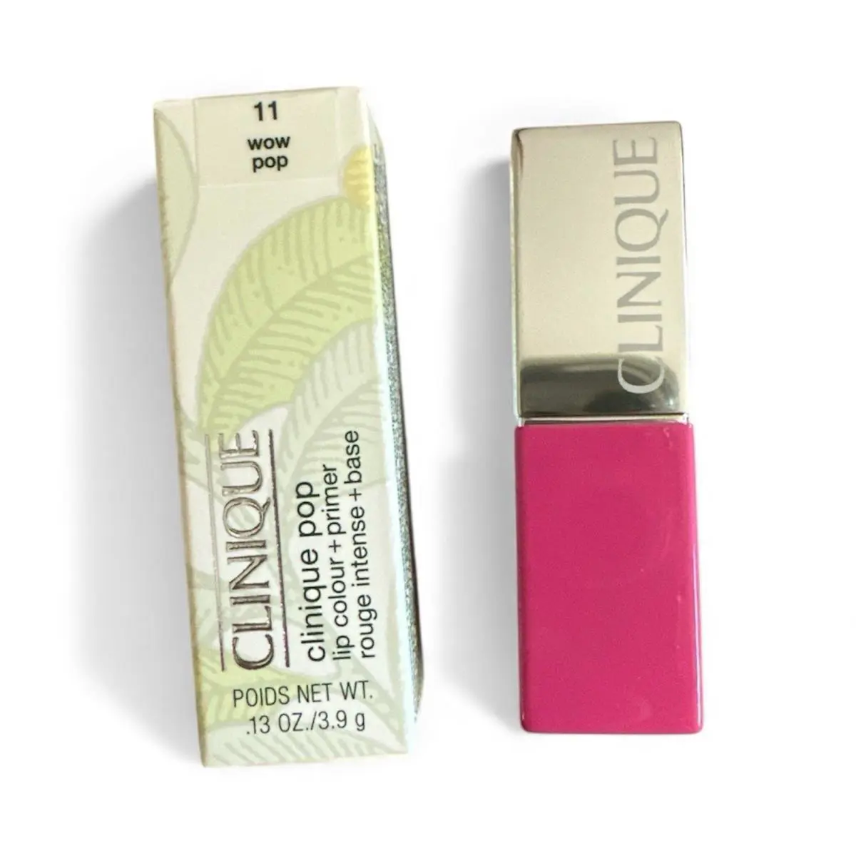 Clinique Pop Lip Colour + Primer 11 Wow Pop .13 oz 3.9g P114
